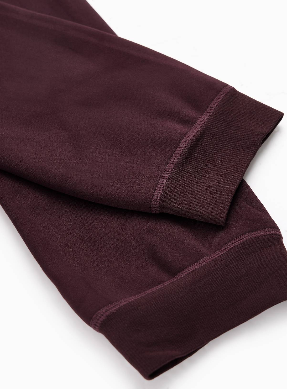 Purple Thermal Faux Fur Lined Leggings L - Image 4